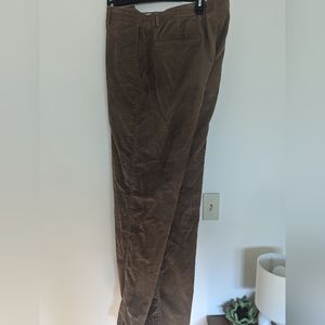Dark khaki corduroy pants